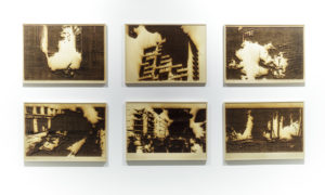 Ce qui Brûle series (2019) - Laser Wood Engraving